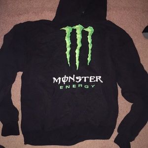 Monster Energy sweatshirt size medium!